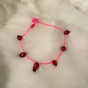 cherry anklet