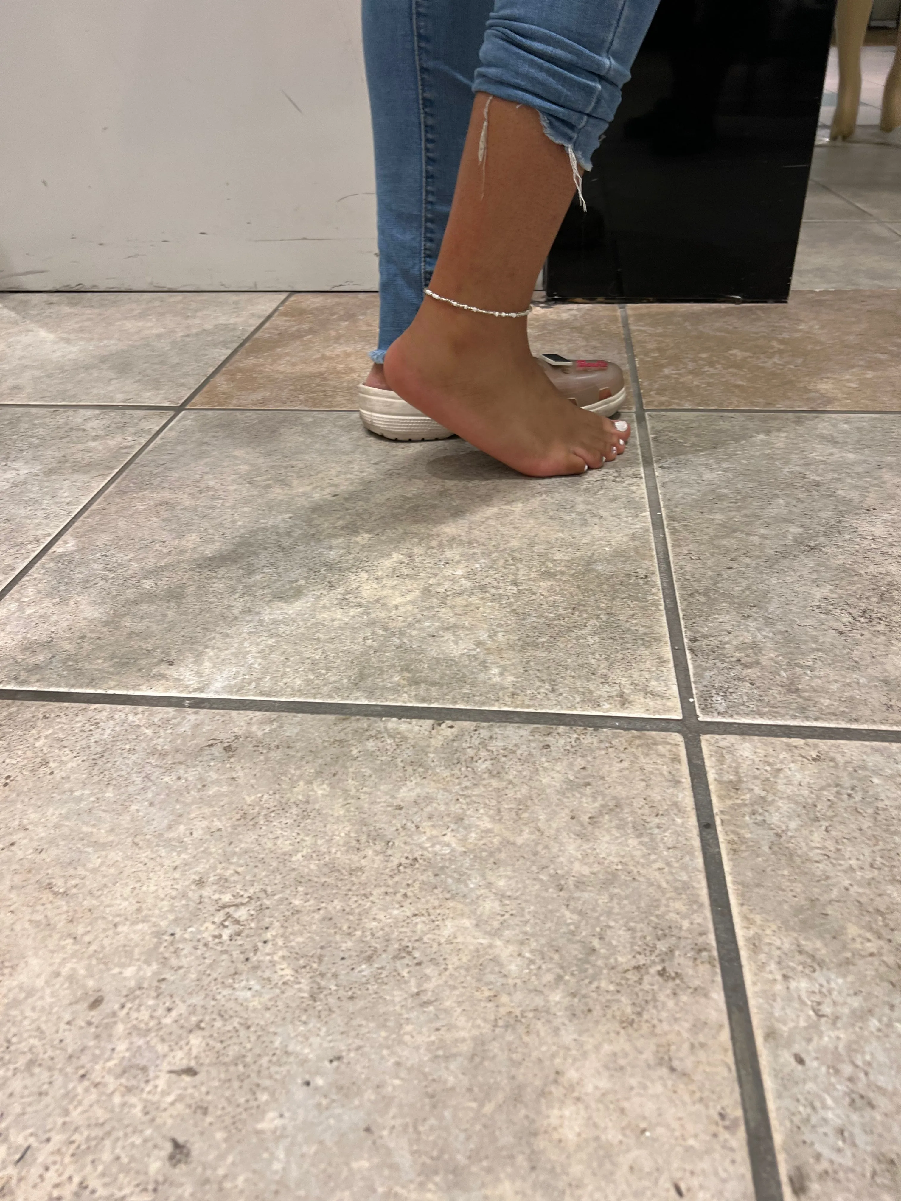 Cloudy anklet