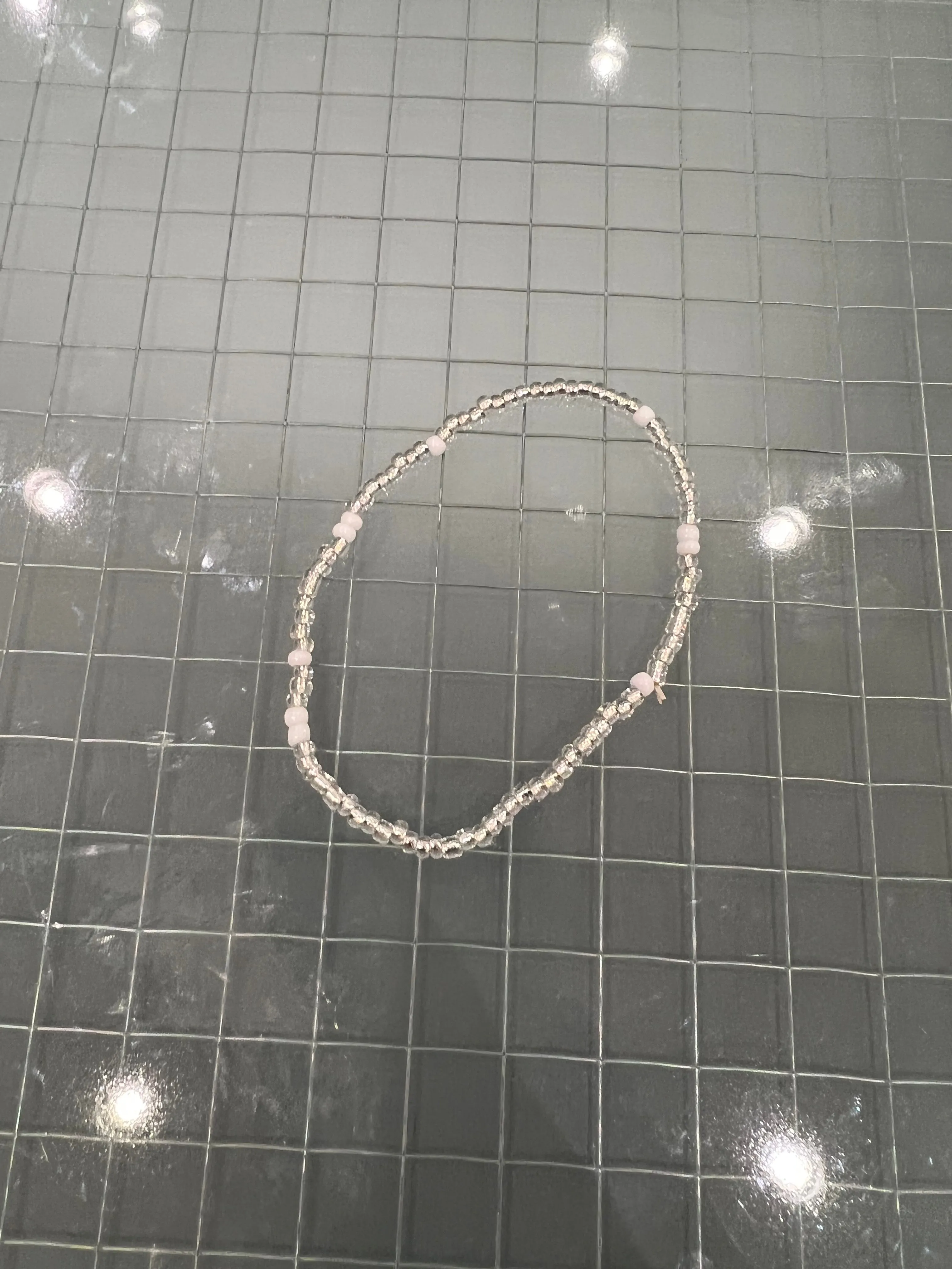 Cloudy anklet