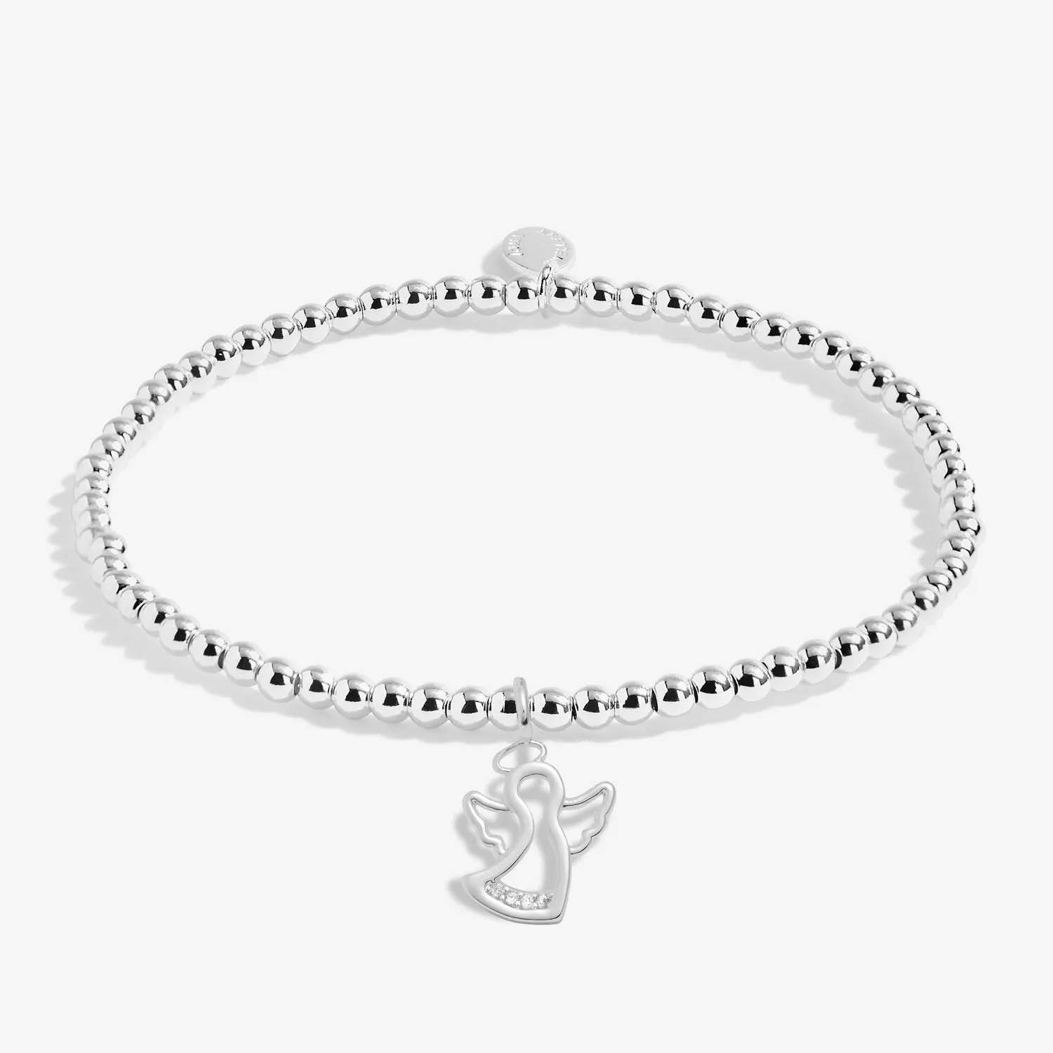 Joma Jewellery Silver Plated A Little 'Christmas Angel' Bracelet