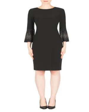 Joseph Ribkoff 3/4 Sleeve Dress Royal Sapphire 183006