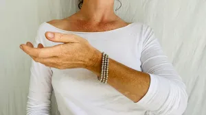 Karen Hill Tribe Bracelet. Sterling Silver.