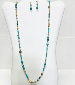Long Beaded Necklace