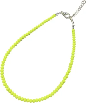 Small Bead Waterproof Anklets for Women Beach Foot Ankle Bracelet Cute Colorful Friendship Beaded Anklets 9 inches