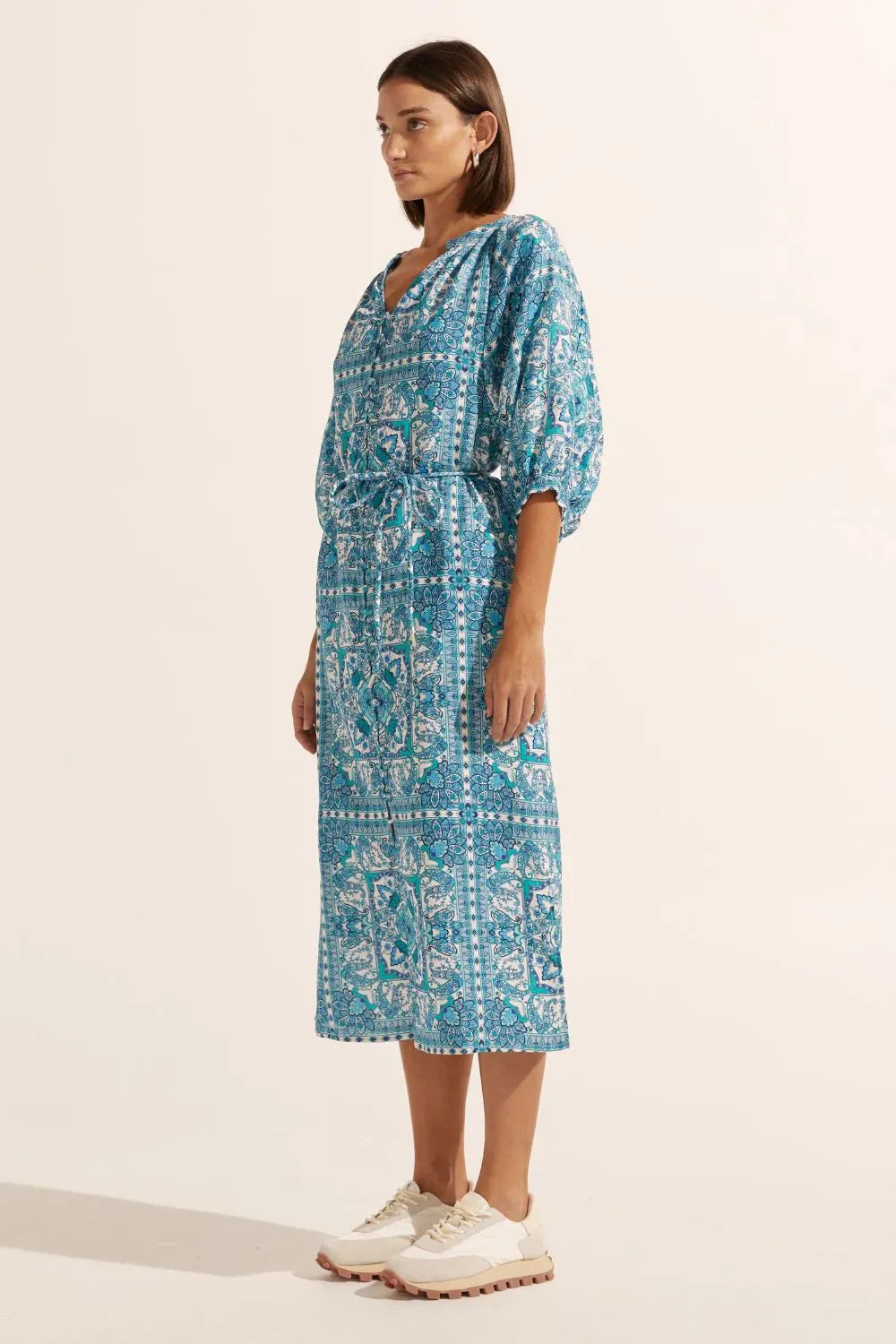 Zoe Kratzmann - Sojourn Dress - Sapphire Tile
